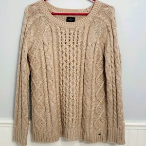 AE Pink Sparkly Sweater